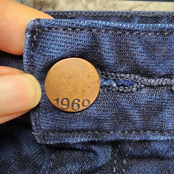 Gap Jeans Womens 35 Blue Cheetah Print Always Skinny Cotton Blend - Picture 9 of 14